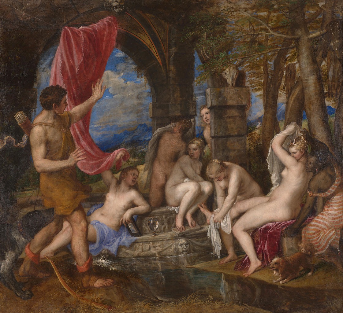 Actaeon 1121px-Titian_-_Diana_and_Actaeon_-_1556-1559_1