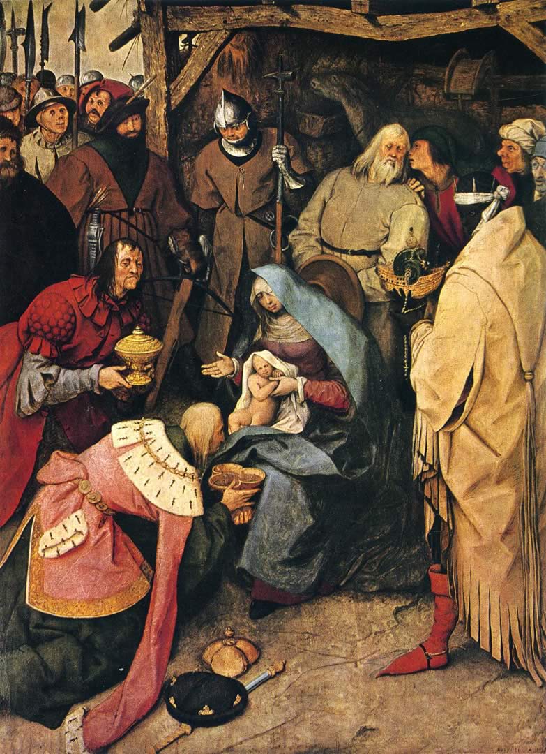 the-adoration-of-the-kings bruegel elder